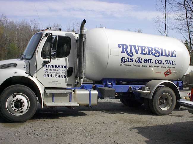 Riverside Propane Truck